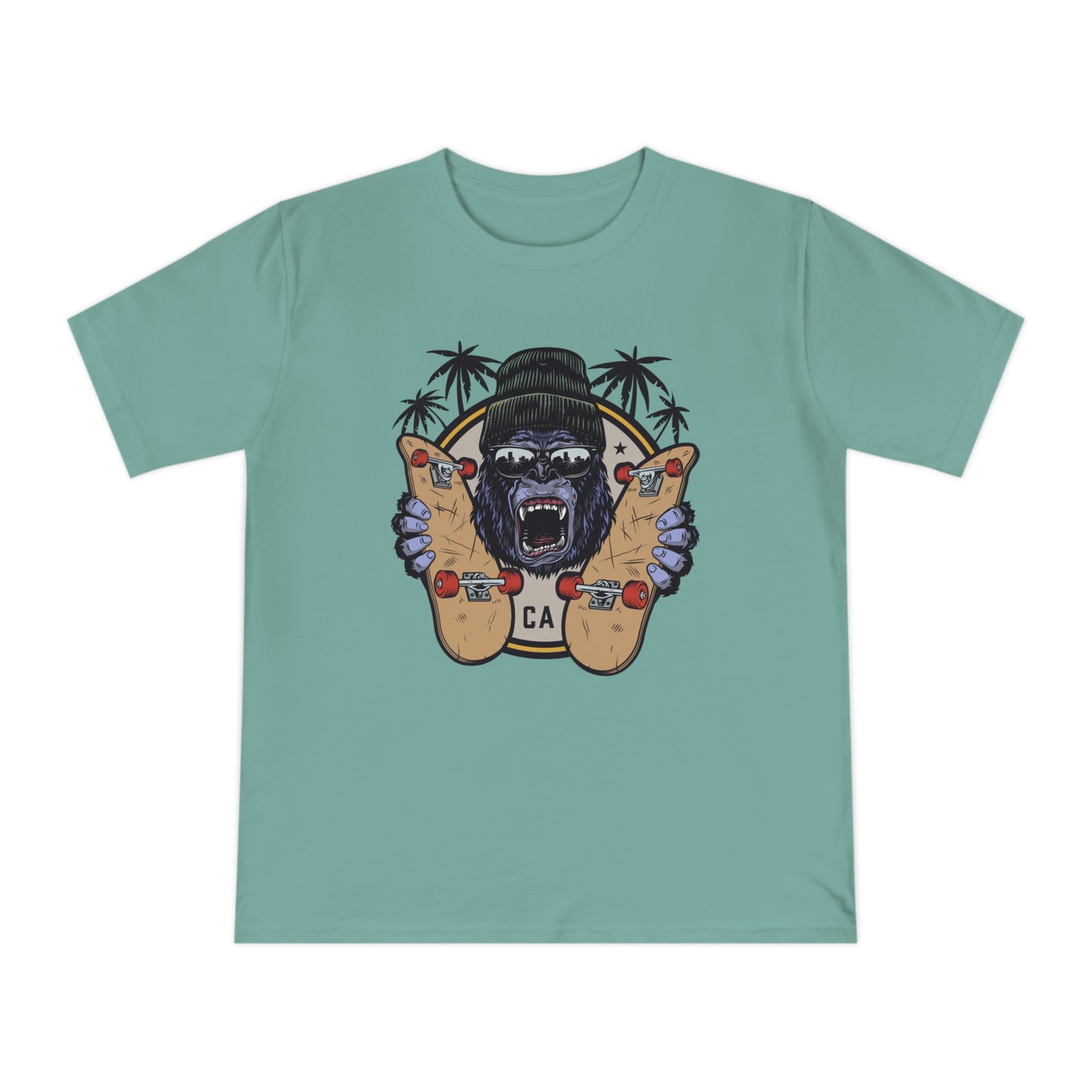 T-shirt Homme - Gorilla Skateboarder
