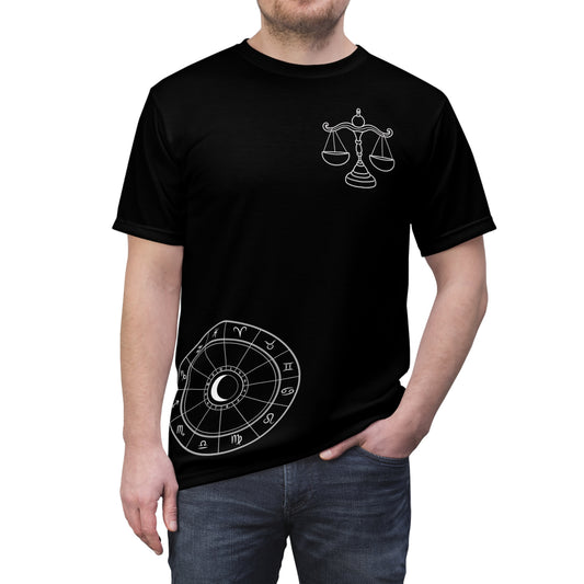 T-shirt Homme "Black Édition" - Signe Astro Balance
