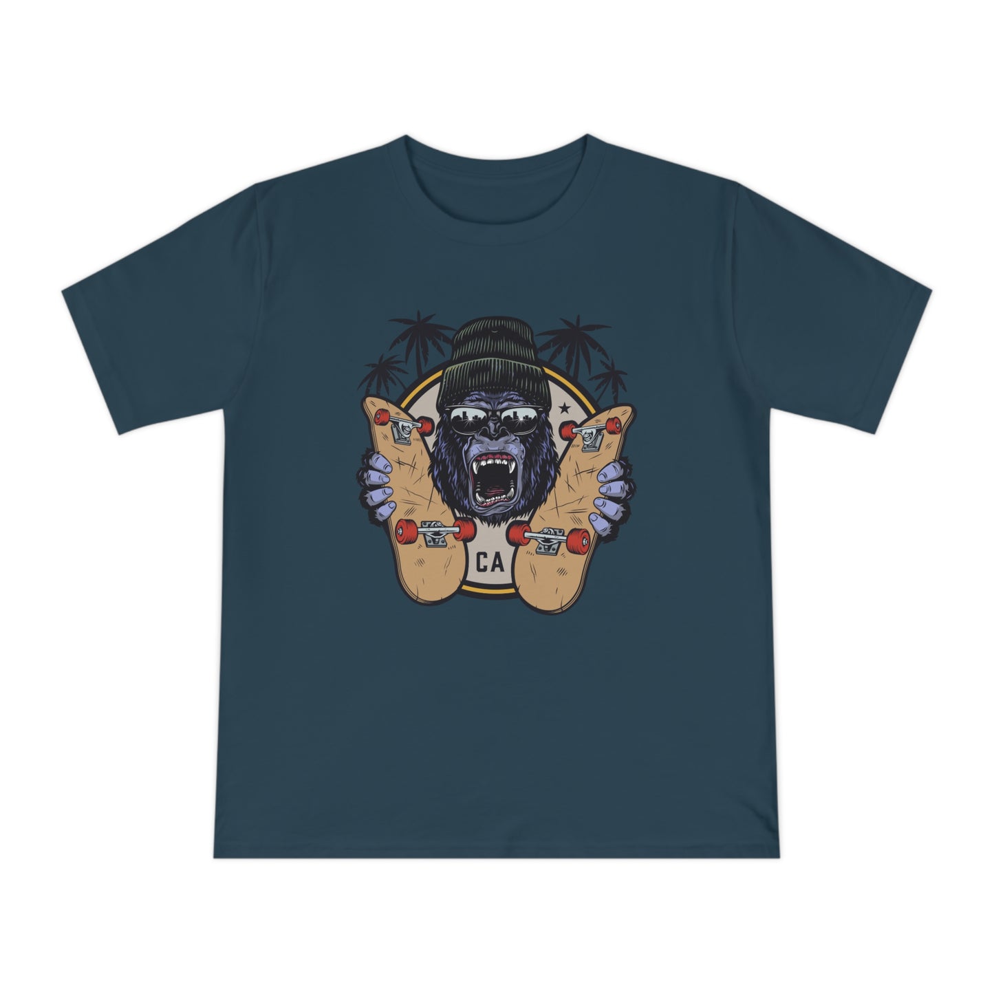 T-shirt Homme - Gorilla Skateboarder