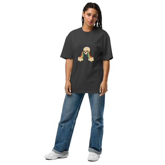 T-shirt Femme Oversize - Tête de Mort