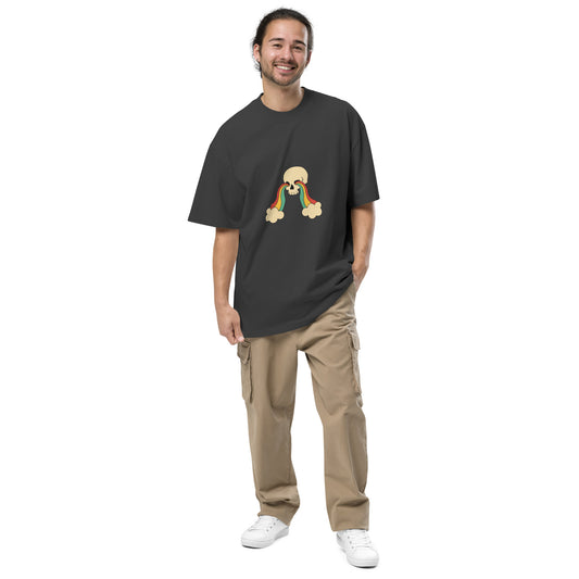 T-shirt Homme Oversize - Tête de Mort